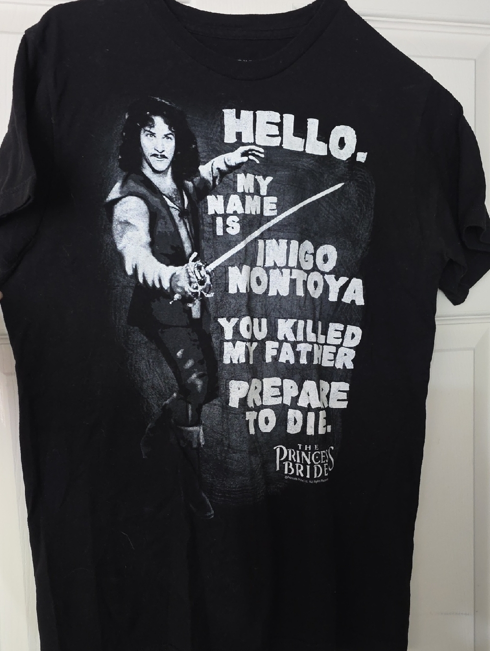 Hot Topic Black The Princess Bride Inigo Montoya Graphic Tee
